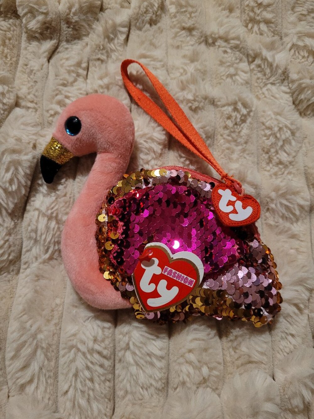 beanie baby / boos change purse